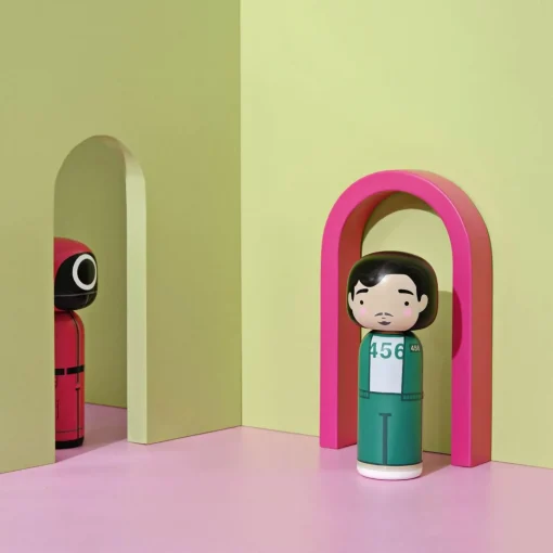 Lucie Kaas Kokeshi Maskeret arbejder