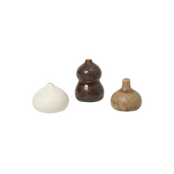 Ferm Living Komo Mini Vase sæt af 3, multi