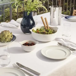 Georg Jensen KOPPEL frokosttallerken 22 cm, hvid