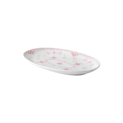 Royal Copenhagen Koral Musselmalet Halvblonde asiet oval 23,5 cm