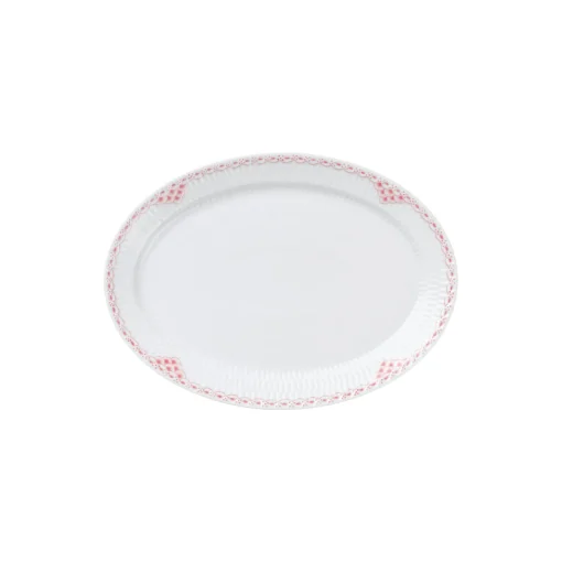 Royal Copenhagen Koral Riflet Blonde fad ovalt 28 cm