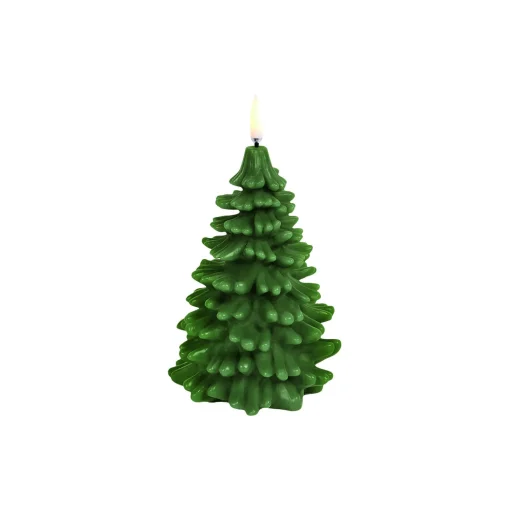 Uyuni Lighting LED candle Christmas tree, olive green