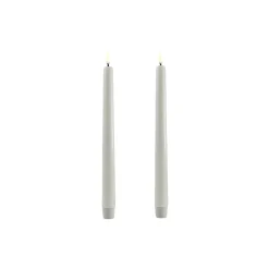 Uyuni Lighting LED Classic Taper Candle 25 cm 2 pcs,