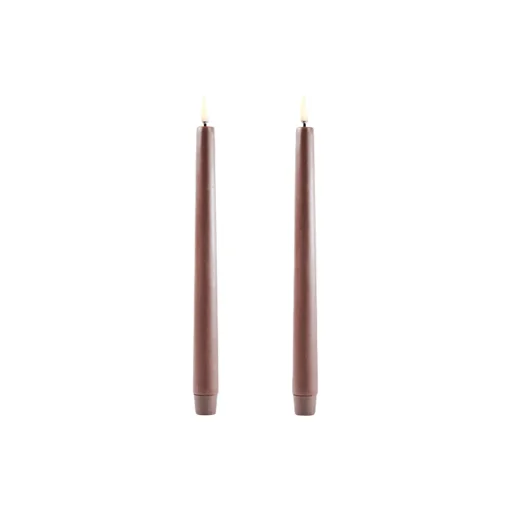 Uyuni Lighting LED Classic Taper Candle 25 cm 2 pcs,