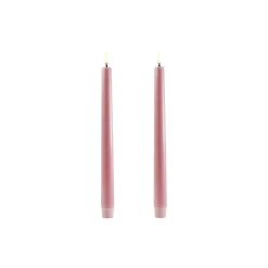 Uyuni Lighting LED Classic Taper Candle 25 cm 2 pcs,