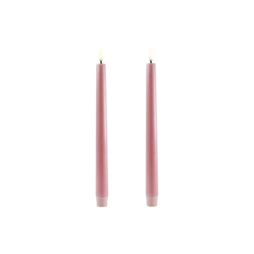 Uyuni Lighting LED Classic Taper Candle 25 cm 2 pcs,
