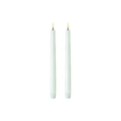 Uyuni Lighting LED Mini Taper Candle 25 cm 2 pcs, nordic white