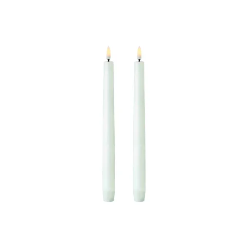Uyuni Lighting LED Mini Taper Candle 25 cm 2 pcs, nordic white