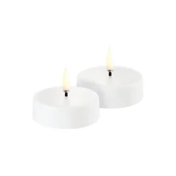 Uyuni Lighting LED rechargeable maxi tealight 2 stk.,