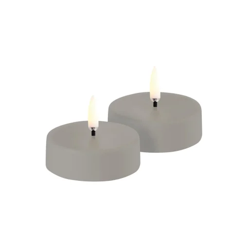 Uyuni Lighting LED rechargeable maxi tealight 2 stk.,