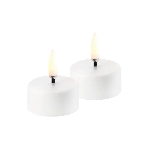 Uyuni Lighting LED rechargeable tealight 2 stk.,