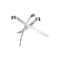 Uyuni Lighting LightArch Mini Taper Candleholder 3 pcs, chrome