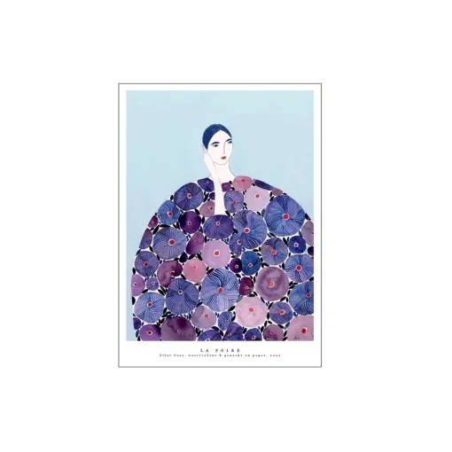 Poster & Frame Lilac Coat