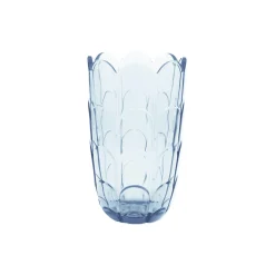 Holmegaard Lily vase, blue iris