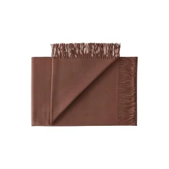Silkeborg Uldspinderi Lima plaid, 03109 rosewood