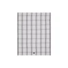 Lexington Linen/Cotton Kitchen Towel, white/black