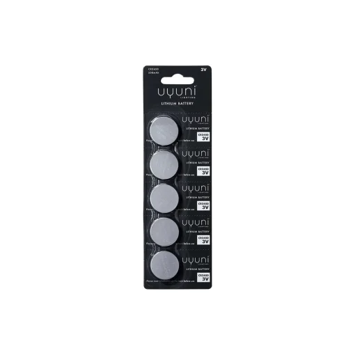 Uyuni Lighting Lithium Metal Batteries CR2450 5 pcs