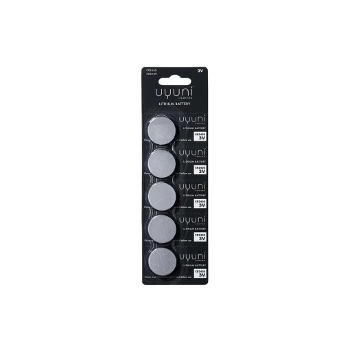 Uyuni Lighting Lithium Metal Batteries CR2450 5 pcs