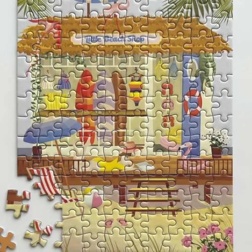 ViSSEVASSE Little Beach Shop puslespil 150 brikker