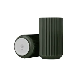 Lyngby Porcelæn Lyngby Vase, mørk grøn