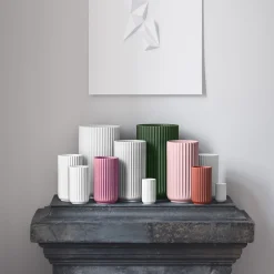 Lyngby Porcelæn Lyngby Vase, mørk grøn
