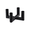 Uyuni Lighting Matrix Mini Taper Candleholder 4 Arm, matte black