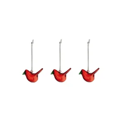 Iittala Mini glasfugle 3 stk., rød