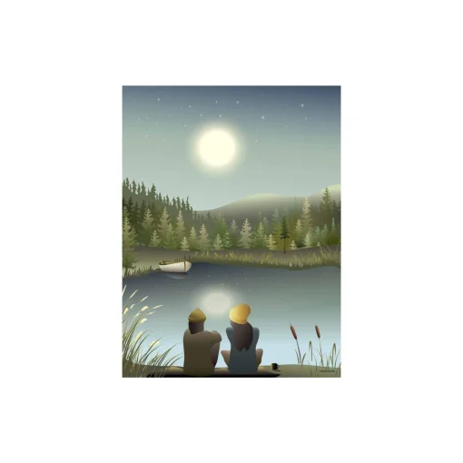 ViSSEVASSE MOONLIGHT WITH YOU plakat