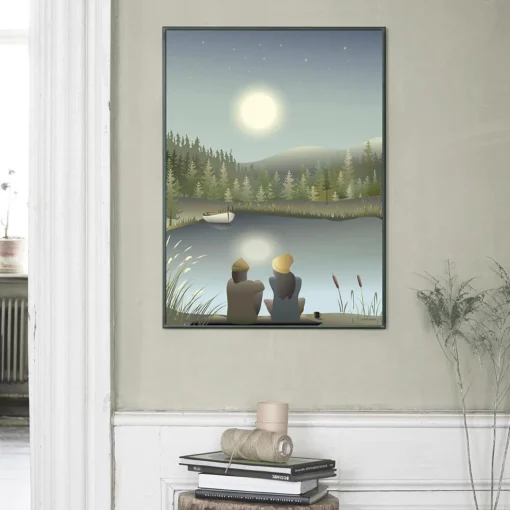 ViSSEVASSE MOONLIGHT WITH YOU plakat