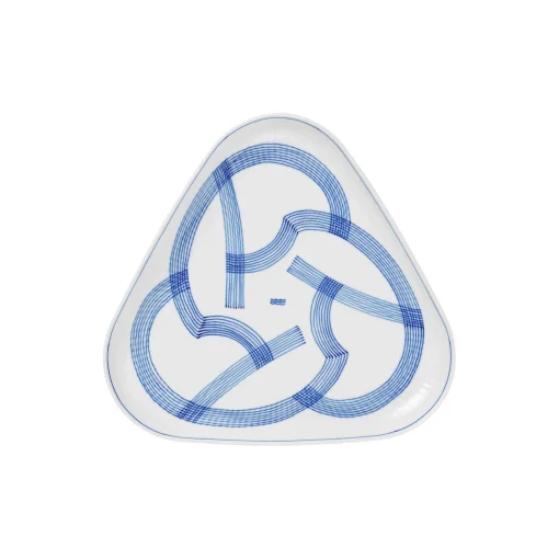 Royal Copenhagen Motif trekantet fad