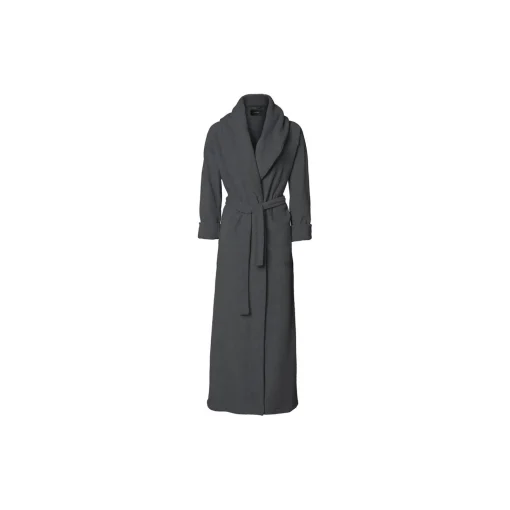 Dame Karmameju MOUNT EVEREST fleece bathrobe, dark grey
