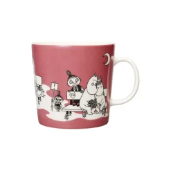 Moomin Arabia Mumi krus 40 cl, rosa
