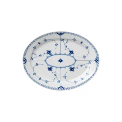 Royal Copenhagen Musselmalet Halvblonde fad 36,5 cm