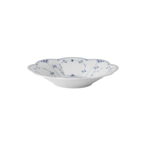 Royal Copenhagen Musselmalet Halvblonde kantet skål