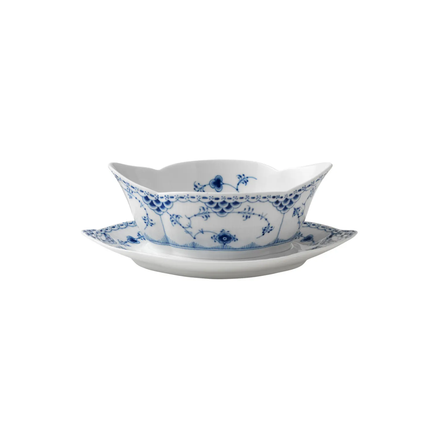 Royal Copenhagen Musselmalet Halvblonde sauceskål 55 cl