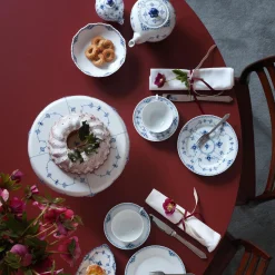 Royal Copenhagen Musselmalet Halvblonde sukkerskål med låg 20 cl