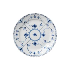 Royal Copenhagen Musselmalet Halvblonde tallerken Ø 25 cm