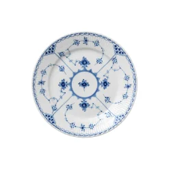 Royal Copenhagen Musselmalet Halvblonde tallerken Ø 22 cm