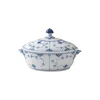 Royal Copenhagen Musselmalet Halvblonde terrin med låg 200 cl