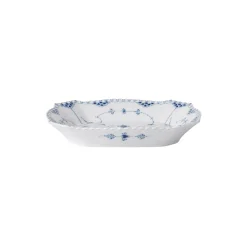 Royal Copenhagen Musselmalet Helblonde firkantet fad 26 cm