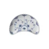 Royal Copenhagen Musselmalet Helblonde halvmåneformet asiet 22 cm