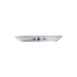 Royal Copenhagen Musselmalet Helblonde halvmåneformet asiet 22 cm