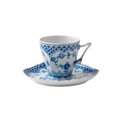 Royal Copenhagen Musselmalet Helblonde kop og underkop