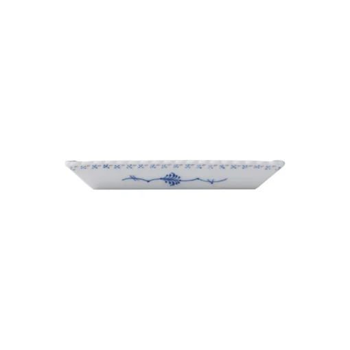 Royal Copenhagen Musselmalet Helblonde lille firkantet fad 14 cm
