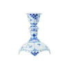 Royal Copenhagen Musselmalet Helblonde lysestage 13,5 cm