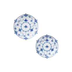 Royal Copenhagen Musselmalet Helblonde skålsæt 2 stk.