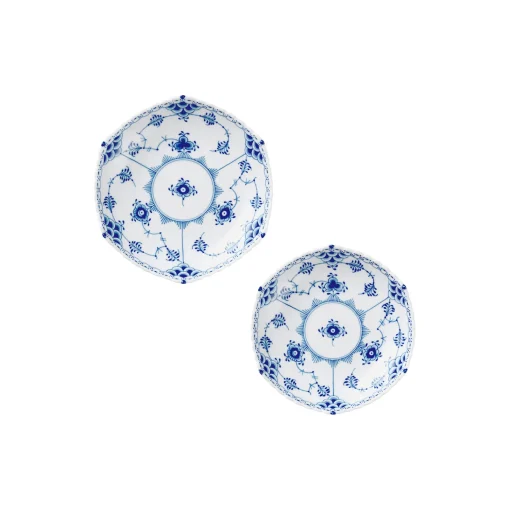 Royal Copenhagen Musselmalet Helblonde skålsæt 2 stk.