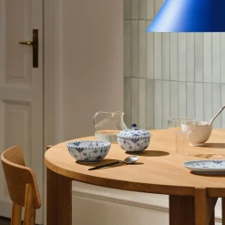 Royal Copenhagen Musselmalet Helblonde skål med låg 35 cl