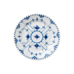 Royal Copenhagen Musselmalet Helblonde tallerken Ø 19 cm