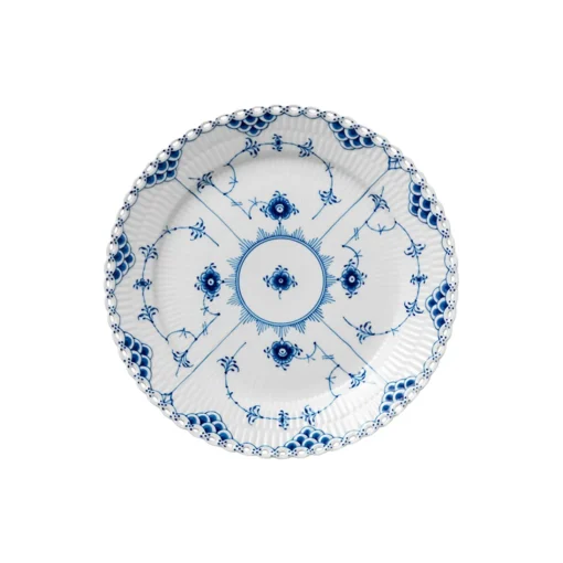 Royal Copenhagen Musselmalet Helblonde tallerken Ø 25 cm